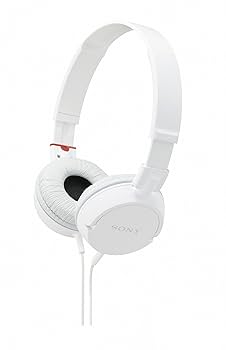 Amazon.com: Sony MDRZX100 ZX Series Stereo Headphones (White